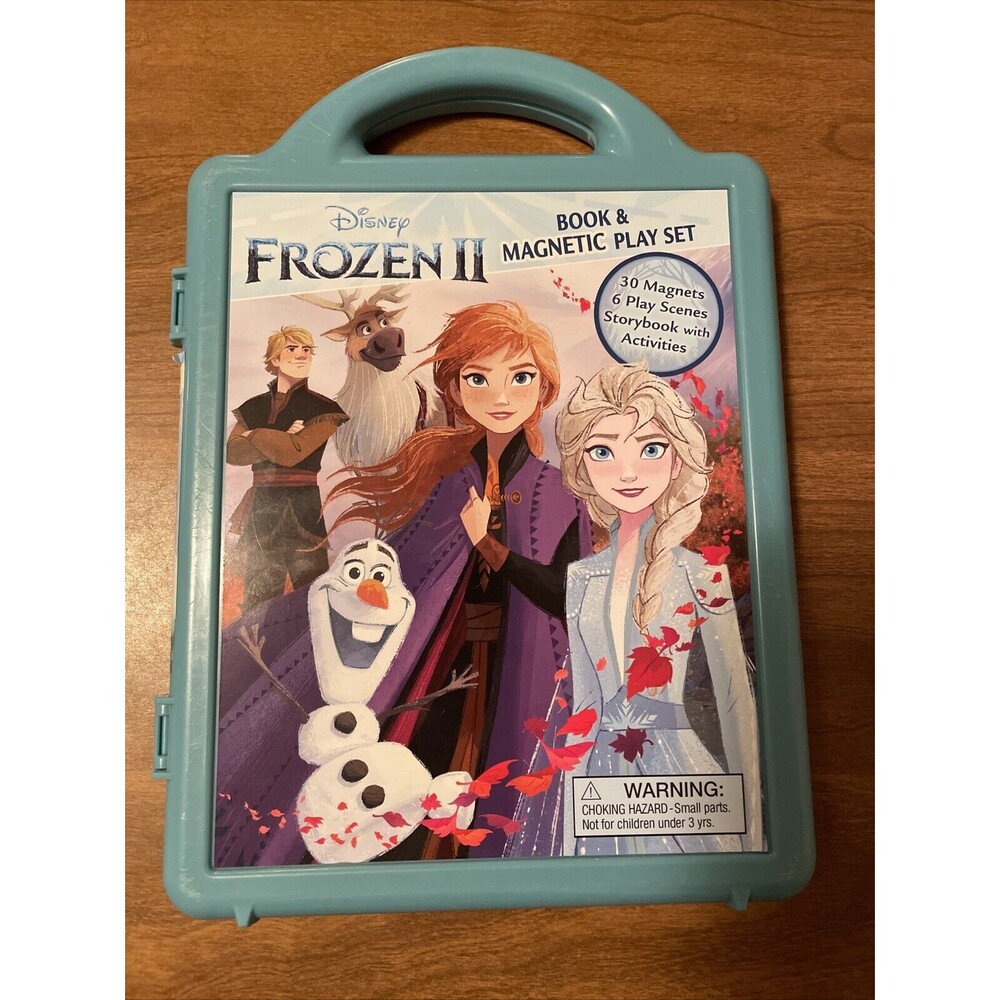 Disney Frozen 2 Magnetic Play Set *NO BOOK* 27 Magnets And 6 Backgrounds ONLY